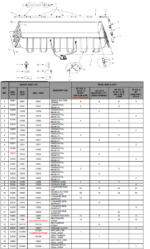 Horizontalna (B) šipka za Prism Frame bazen — 12220