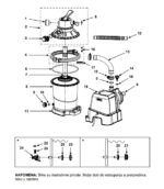 Centralna cev za peščanu filter pumpu SX925 — 13084