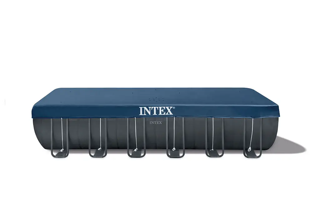 Intex Ultra XTR Rectangular Frame bazen sa čeličnom konstrukcijom i peščanom pumpom – 7.32m x 3.66m x 1.32m