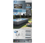 Intex Ultra XTR Rectangular Frame bazen sa čeličnom konstrukcijom i peščanom pumpom – 7.32m x 3.66m x 1.32m — 26364NP
