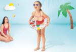 Šlauf za decu – LIVELY PRINT SWIM RINGS — 59230NP