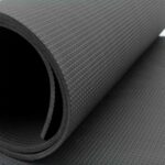Joga podloga 180x60 cm, 5,5 mm, crna - PZ11648