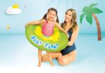 Intex zeleno-žuti dubak za bebe sa naslonom - 56588EE