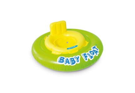 Intex zeleno-žuti dubak za bebe sa naslonom - 56588EE