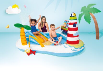 Intex vodena igraonica Mali ribolovci sa toboganom - 57162NP