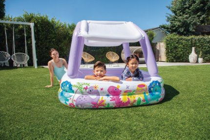 Intex dečiji bazen sa krovom 157 x 157 x 122 cm - 57470NP