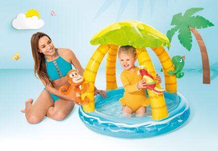 Intex dečiji bazen tropsko ostrvo sa palmom - 58417NP
