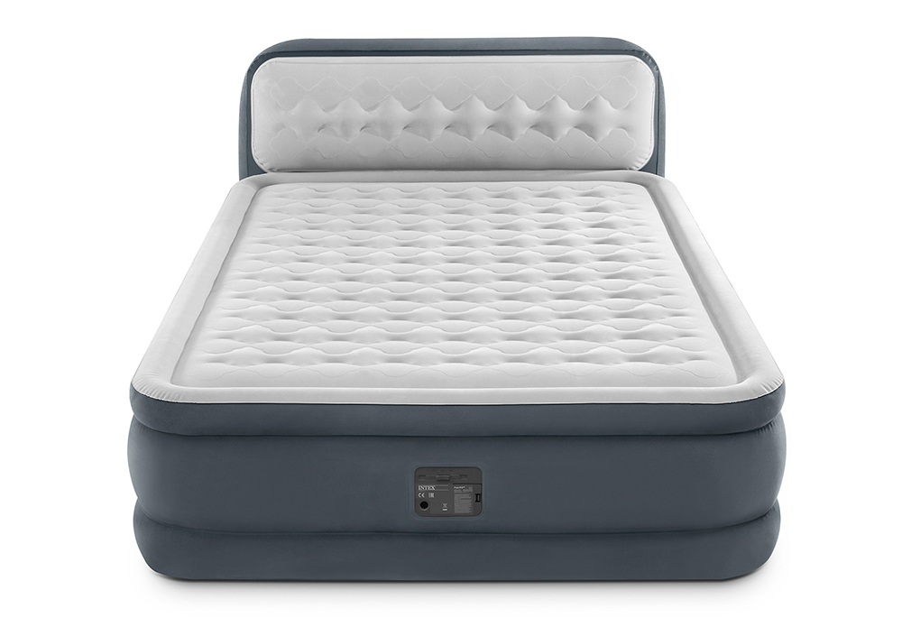 Intex Queen Deluxe vazdušni krevet sa uzglavljem i ugrađenom pumpom 152 x 236 x 86 cm Intex Queen Deluxe vazdušni krevet sa uzglavljem i ugrađenom pumpom 152 x 236 x 86 cm - 64448ND