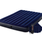 Intex Queen Klasik krevet na naduvavanje sa ručnom pumpom i 2 jastuka 152 x 203 x 22 cm - 68765