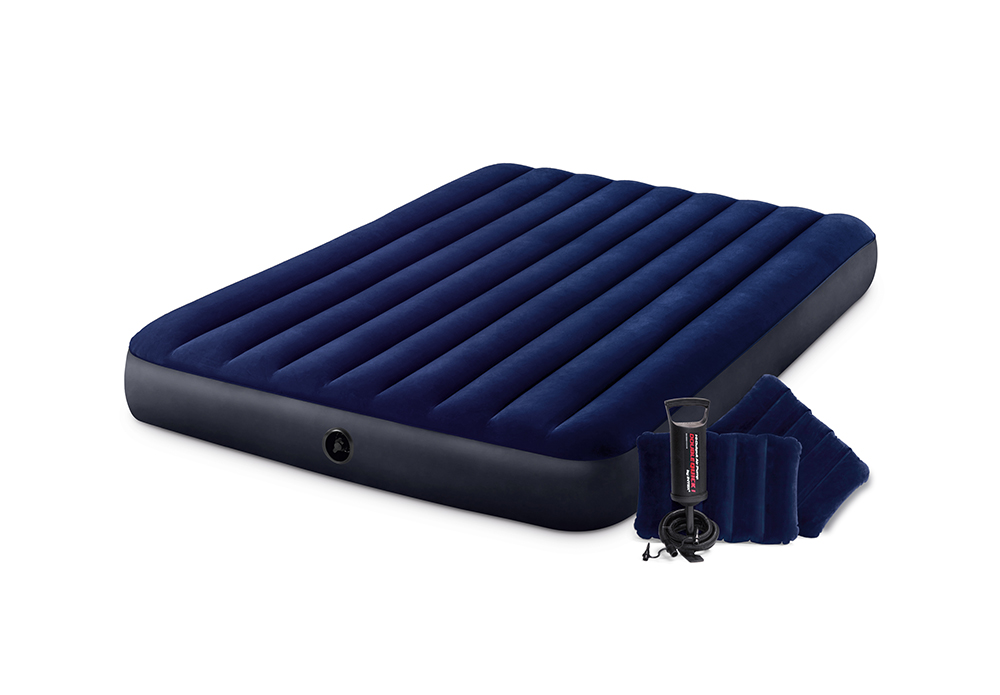 Intex Queen Klasik krevet na naduvavanje sa ručnom pumpom i 2 jastuka 152 x 203 x 22 cm Intex Queen Klasik krevet na naduvavanje sa ručnom pumpom i 2 jastuka 152 x 203 x 22 cm - 68765