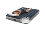 Intex Dura-Beam Single-High krevet sa baterijskom i nožnom pumpom 152 x 203 x 25 cm - 64753
