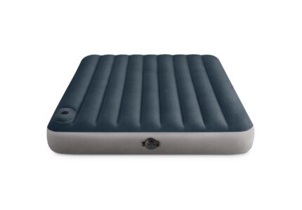 Intex Queen Dura-Beam krevet na naduvavanje sa nožnom i baterijskom pumpom 152 x 203 x 25 cm - 64783