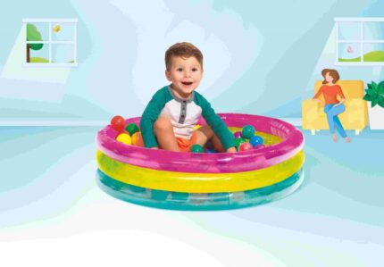 Intex igraonica za bebe sa lopticama 48674NP - 48674NP